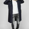 Купить Мужской темно-синий плащ Mac Coat G-Star RAW M D19731