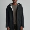 Купить Демисезонная куртка ветровка Canada Goose Seawolf Black Logo Black L черный (CGWN1)