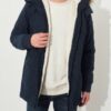 Купить Парка мужская - парка зимняя Hollister HC5132M XL Темно-синий