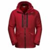 Купить Куртка 3 в 1 MOUNT RAINIER PARKA M Jack Wolfskin 1112301-2102 XXL Красный (4060477364643)