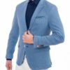 Купить Мужской пиджак Pierre Cardin Приталенный 48 Голубой (А:79251/3250 М:62786)