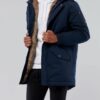 Купить Парка мужская - парка зимняя Hollister HC8709M L Темно-синий
