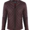 Купить Кожаная куртка GIORGIO DI MARE Бордовый M (GI3963744)