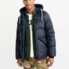 Купить Пуховик мужской - зимний пуховик Abercrombie & Fitch AF4981M M 10300 Темно-синий