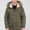Купить Мужская зеленая пуховая парка WOODLANDS Pepe Jeans XXL PM401932