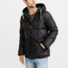 Купить Пуховик мужской - зимний пуховик Abercrombie & Fitch AF4989M M 10300 Черный