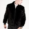 Купить Мужская шуба TORNADO FUR из меха норки XL Черная ("ЦЕЗАРЬ")
